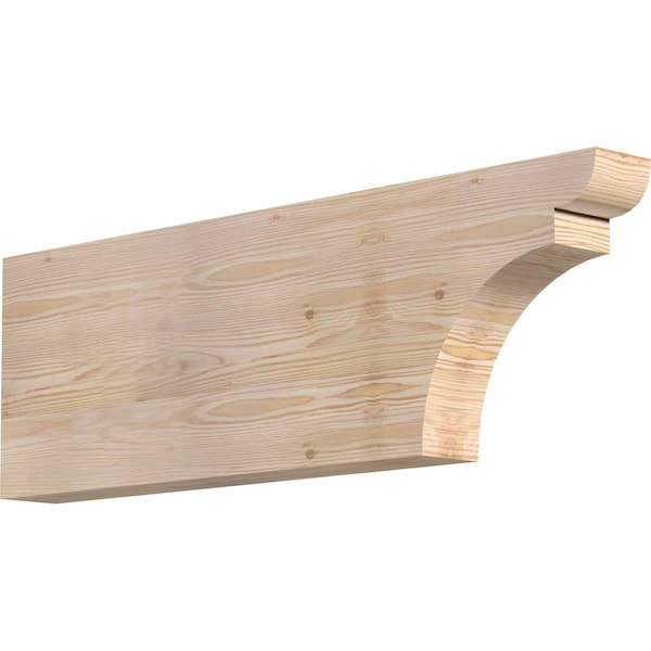 Ekena Millwork Yorktown Smooth Rafter Tail, Douglas Fir, 3 1/2"W x 12"H x 36"L RFT04X12X36YOR00SDF - main